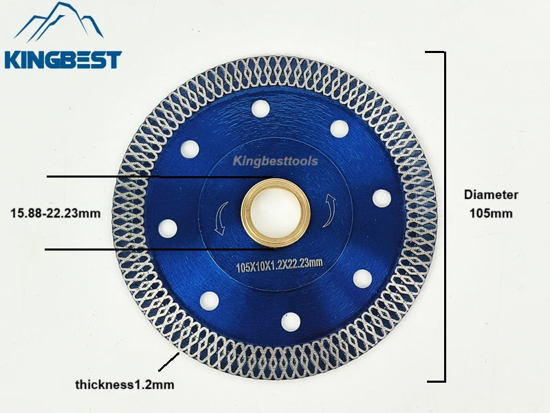 Porcelain Diamond Saw Blades For Bevel & Straight Cut