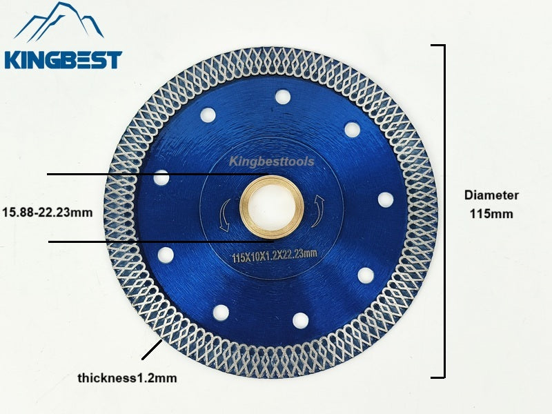 Porcelain Diamond Saw Blades For Bevel & Straight Cut