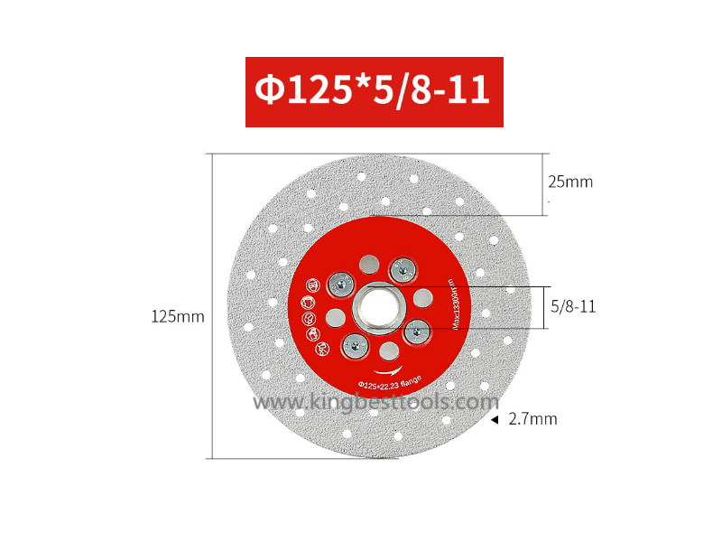 M14 & 5/8-11 Multipurpose saw blades with Flange for Cutting and Grinding