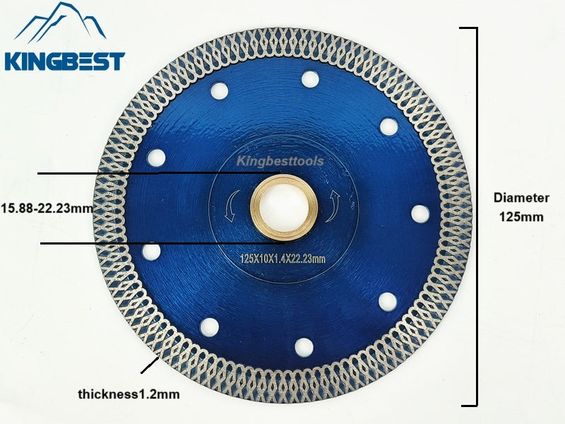 Porcelain Diamond Saw Blades For Bevel & Straight Cut
