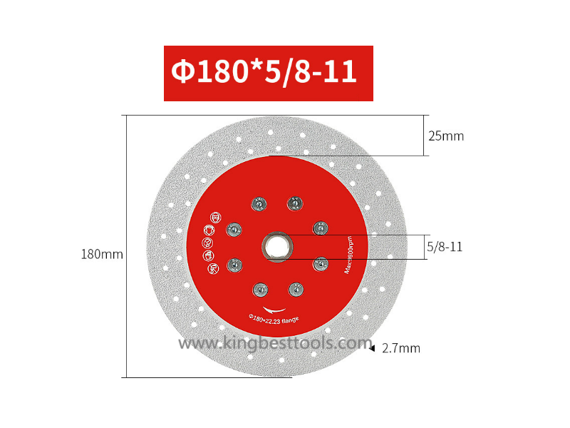 M14 & 5/8-11 Multipurpose saw blades with Flange for Cutting and Grinding