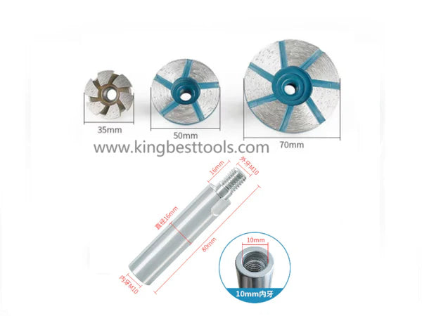 M10 Diamond Flat Bits For Granite Stone