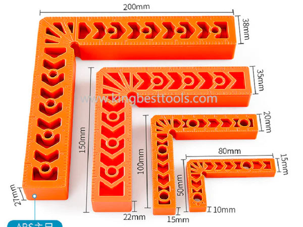 2-PCS L-Type Right Angle Ruler Free Shipping A01
