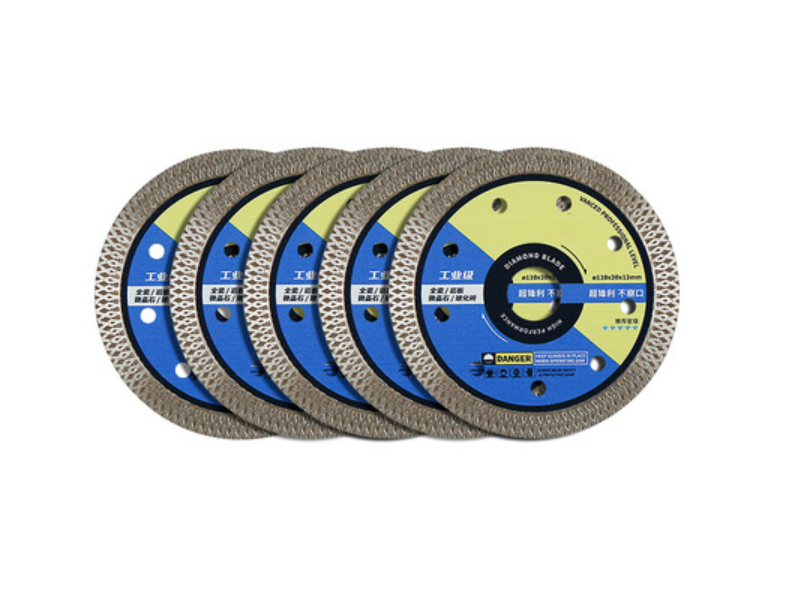 105mm Upgraded Porcelain Cutting Discs with Mesh Corrugated Teeth (5pcs a set) Free Shipping