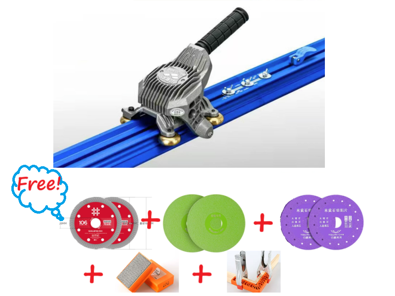 Porcelain Orbital Push Cutting Machine - Free Shipping A01