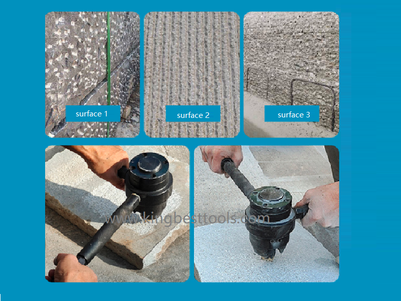 Pneumatic Hammer With Bush Hammer Free Shipping A01