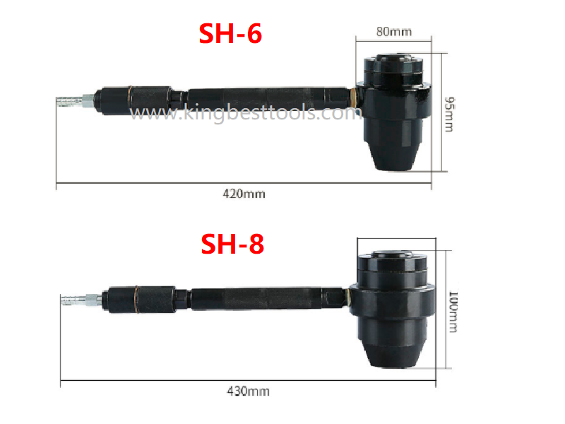 Pneumatic Hammer With Bush Hammer Free Shipping A01