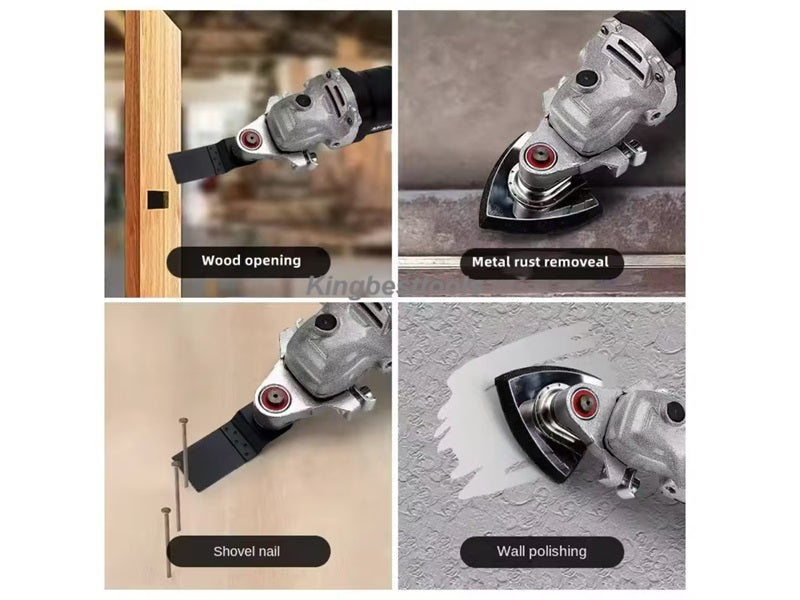 Multifunctional conversion angle grinder Adapter Electric hand grinder conversion woodworking tools Retrofitting accessories-free shipping A01