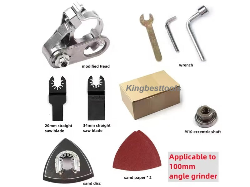 Multifunctional conversion angle grinder Adapter Electric hand grinder conversion woodworking tools Retrofitting accessories-free shipping A01