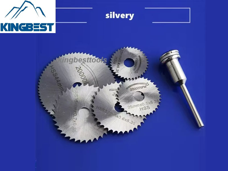 Electric grinding saw blade connecting rod high speed steel cutting disc high speed steel saw blade clamping Rod 3.1/6mm-free shipping A01