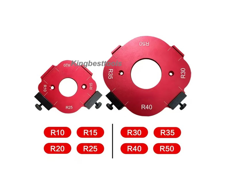 Trimming Machine Cutting Rounded Corner Template Woodworking R Corner Rounded Template Electric Planer Slotting-free shipping A01