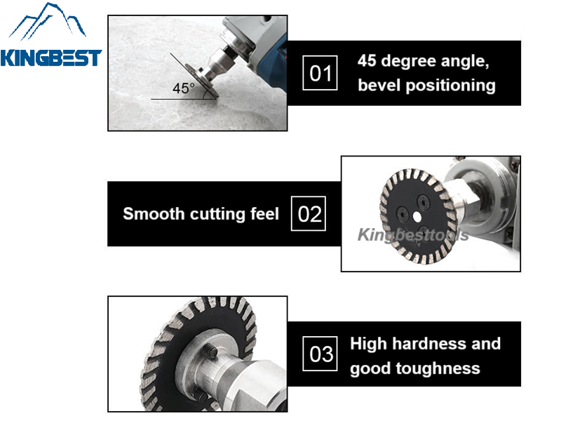 50mm M14 Diamond Carving Grinding Saw Blade with Flange