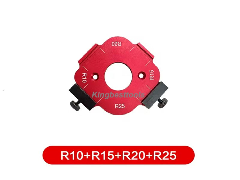 Trimming Machine Cutting Rounded Corner Template Woodworking R Corner Rounded Template Electric Planer Slotting-free shipping A01