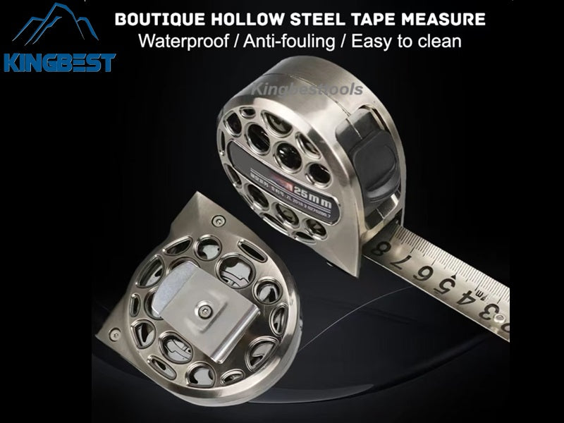 Fashion Stainless Steel Measuring Tape Meter free shipping A01