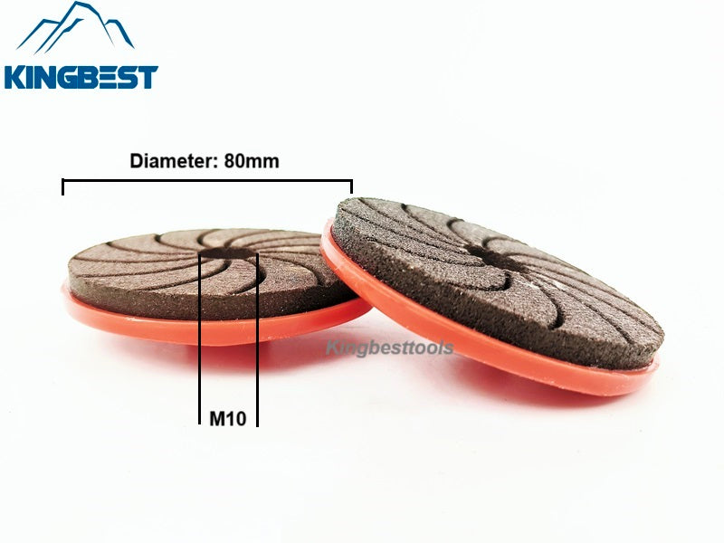 80mm 3 Inch Polishing Pad Resin Edge Grinding Wheel M10