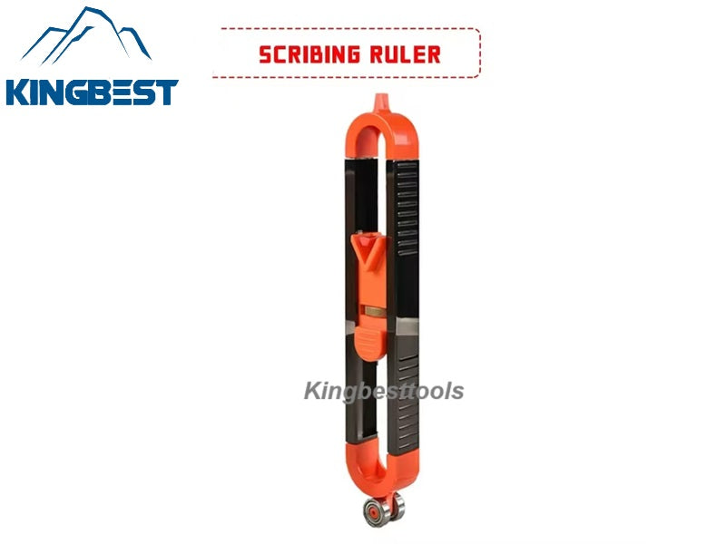 Portable Contour Gauge Measuring Tool With Adjustable Lock Floor Tile Woodworkers Edge Rule Template-free shipping A01