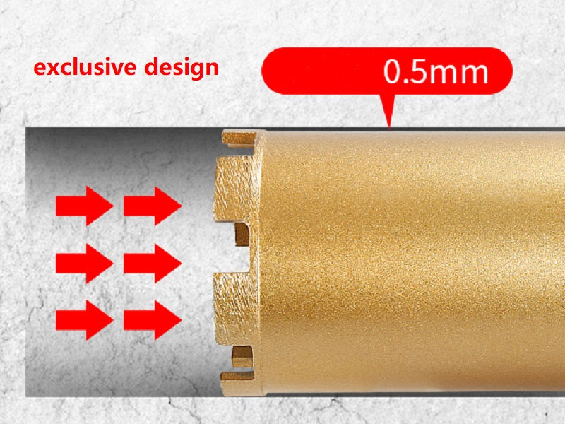 Core Drill Bits for Deep Work 20/22/25/30/32/36/40/46/51/56/63/76/83mm