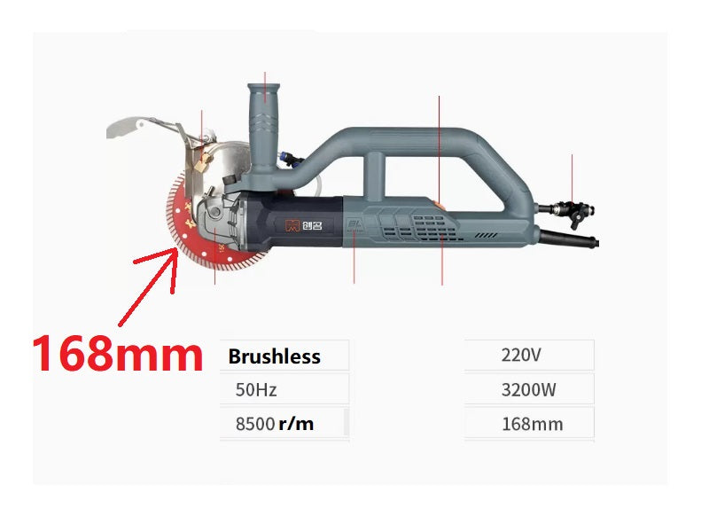 Water Resistant Brushless Cutting Machine Free Shipping A01
