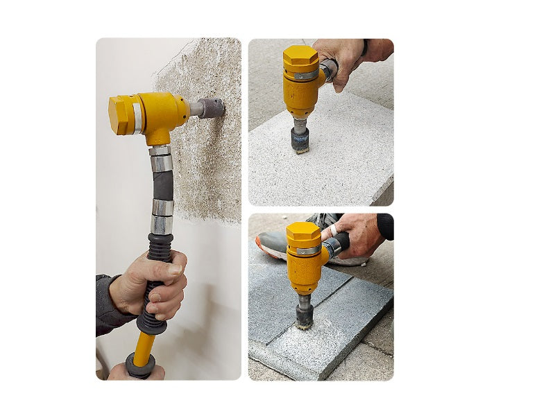 Pneumatic Chisel Machine for Bushhamered/Chiseled/Pineapple/Rough Surface Free Shipping A01