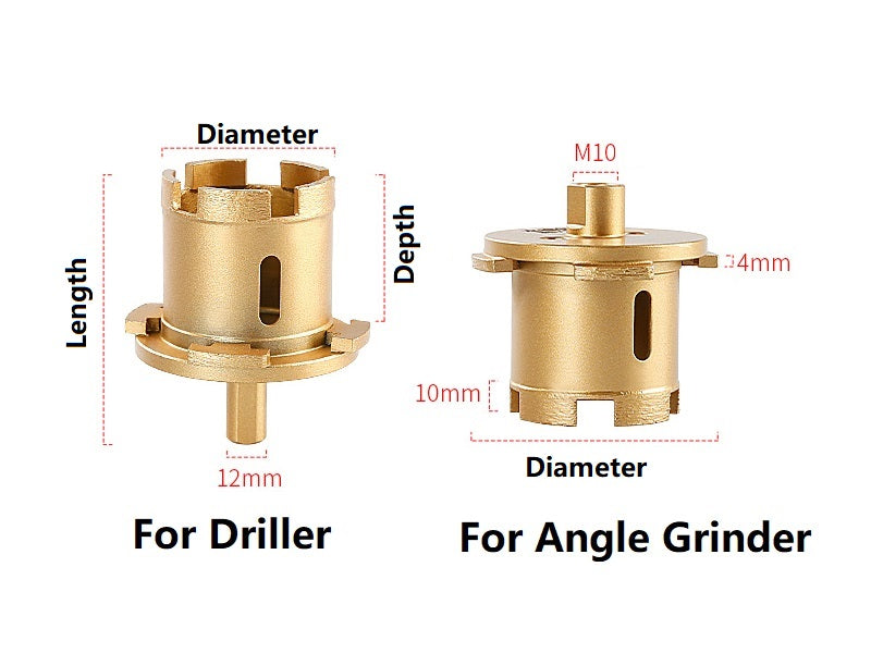 Drain Drill Bits for Granite