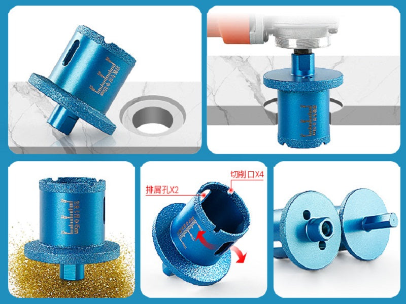 Drain Drill Bits for Porcelain