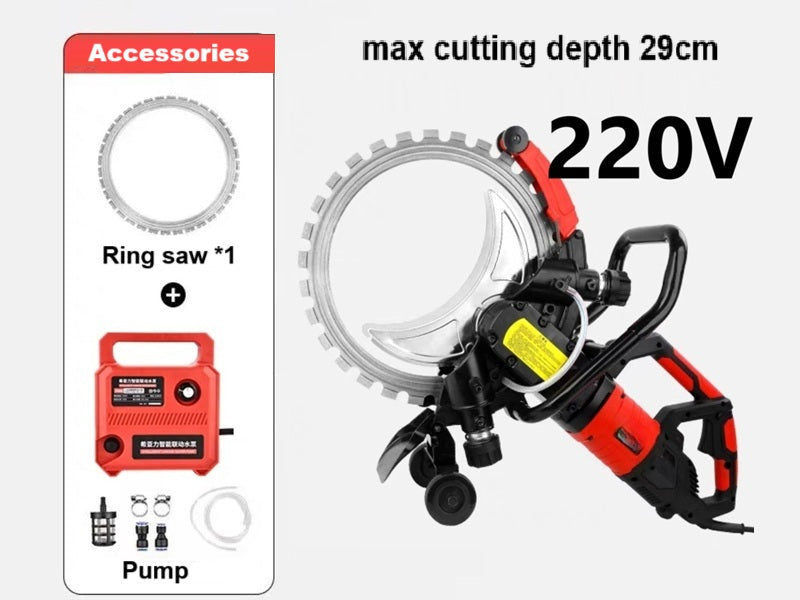 110V Ring Saw High Power Circular Saw Cutting Machine for Concrete Free Shipping
