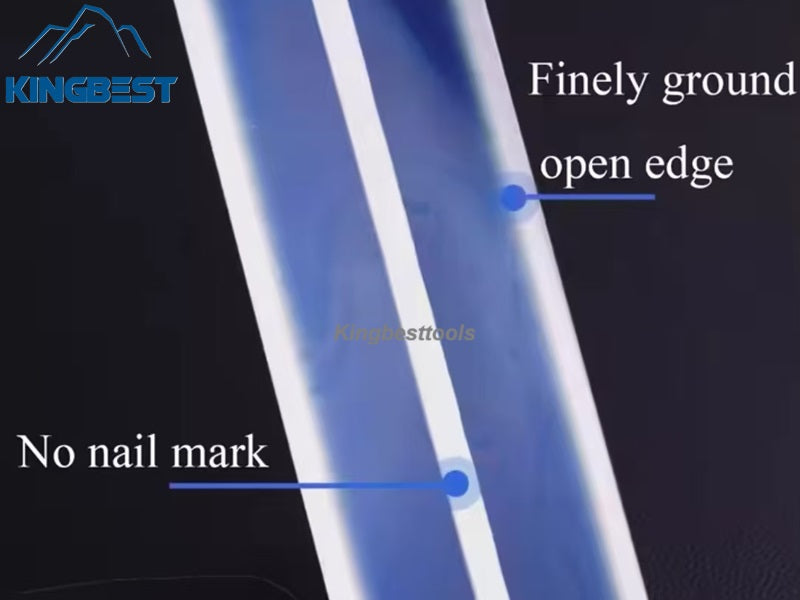 Professional Hand Trowel Floor Pusher Epoxy Floor Paint Trowel Flat Batch Flat Scraper Blue Steel free shipping A01
