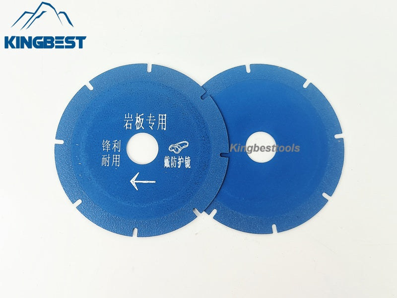 Blue Diamond Saw Blade With Open Teeth For Porcelain