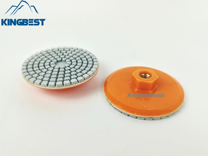 80mm Wet Polishing Pad Edge Repairing Pads for Stone Concrete Marble Angle Grinder