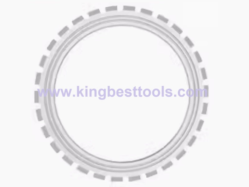 High Power High Frequency Brushless Concrete Circular Saw Cutting Machine Ring Saw Machine Free Shipping