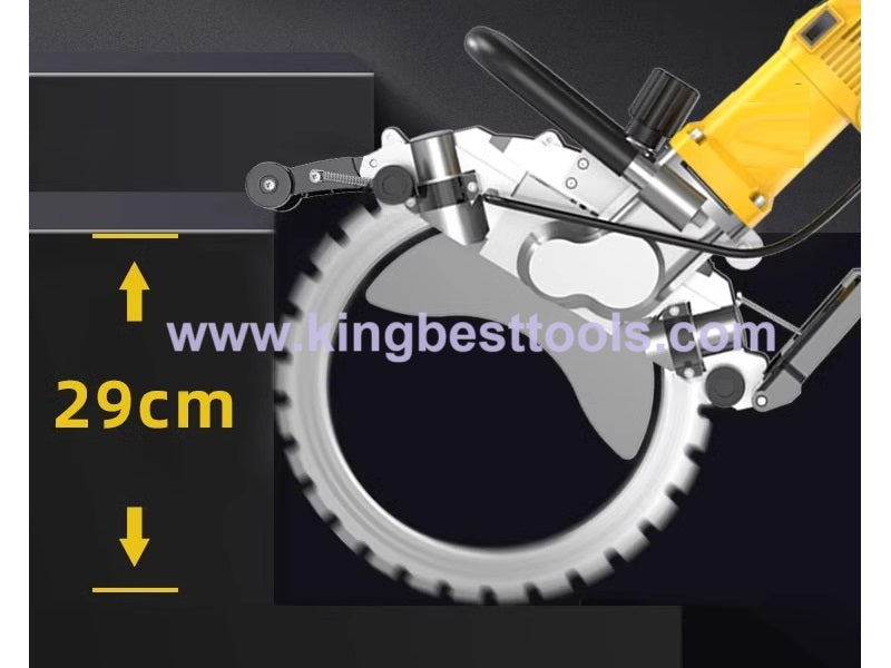 High Power High Frequency Brushless Concrete Circular Saw Cutting Machine Ring Saw Machine Free Shipping