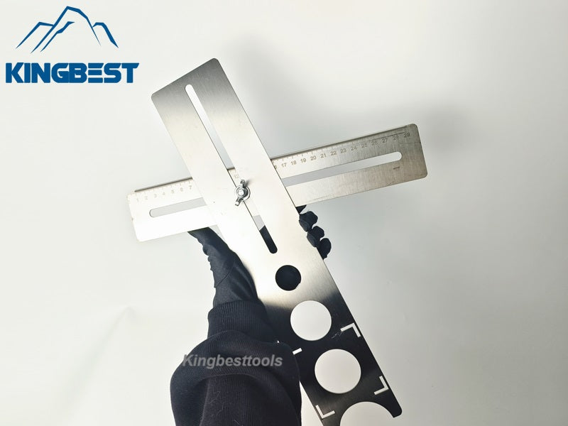 Locating Ruler Locating Ruler Adjustable Tile Locator – Kingbest Tools Selection Shop