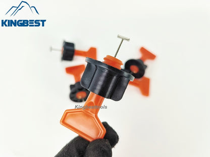 Tile Leveling Ceramic Leveler Wedge Leveling System Clips Spacers Tile Laying Wall Fixing Construction Tools