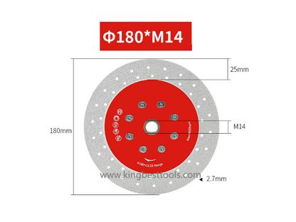 M14 & 5/8-11 Multipurpose saw blades with Flange for Cutting and Grinding