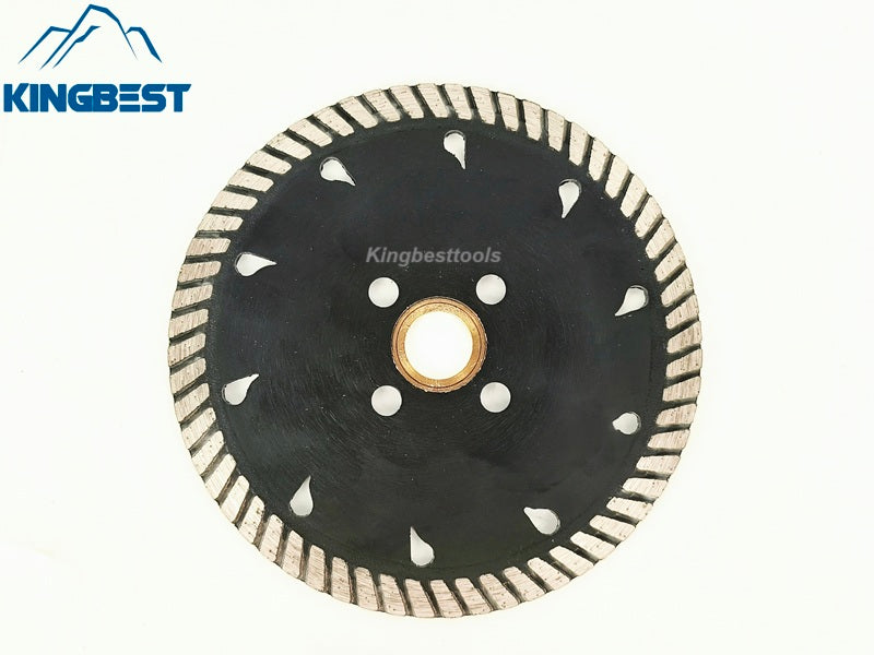 Black Diamond Saw Blade with Flange for Slotting and Grinding