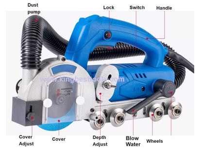 Electric Tile Gap Cleaning Machine/Tile Joint Cleaner Machine For Tiles - Free Shipping A01