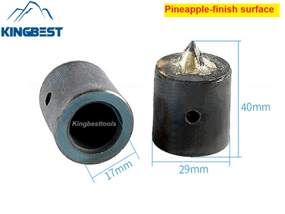 Special alloy chisel head for pneumatic hammer Bushhammered Head
