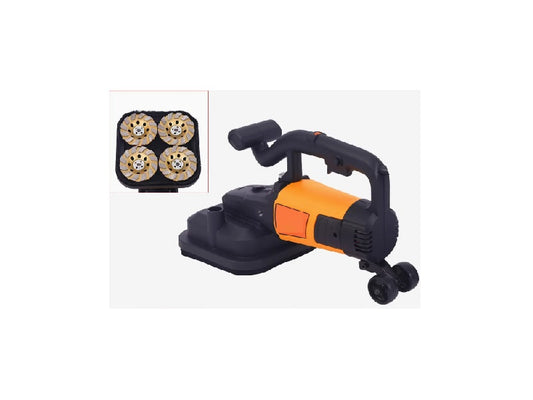 Four-head Dust-free Concete Ginder Floor Renovation Machine Free Shipping