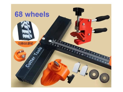 Porcelain High-Precision Manual Push Cutter + Heavy Duty Pliers Free Shipping A01