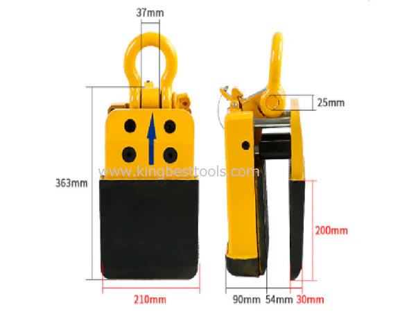 Heavy Hanging Clamp For Slabs/Slab Lifter Free Shipping – Kingbest ...