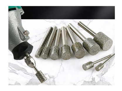 Cylindrical Carving Bits with Shanks 3mm and 6mm Free Shipping