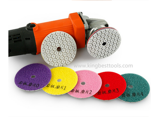 Dry Polishing Pads For Porcelain/Backer for free 80mm