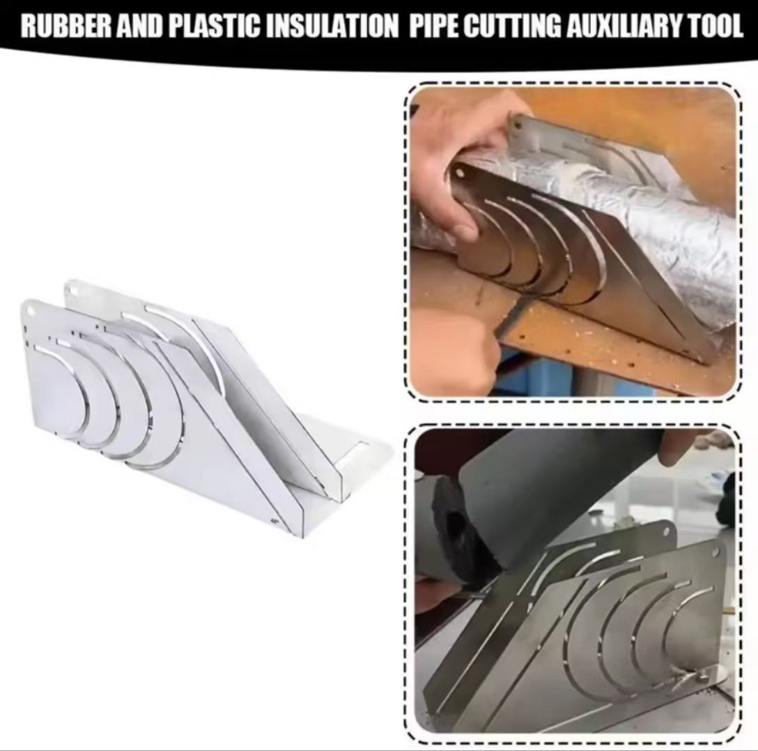 Promotion! Pipe Rubber Foam Insulation Cutter Stainless Steel Auxiliary Tool-Free Shipping A01