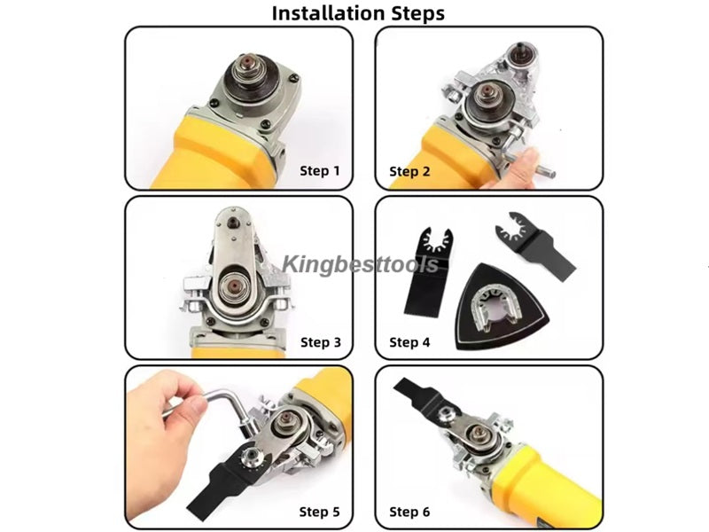 Multifunctional conversion angle grinder Adapter Electric hand grinder conversion woodworking tools Retrofitting accessories-free shipping A01