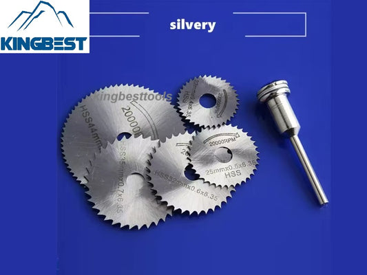 Electric grinding saw blade connecting rod high speed steel cutting disc high speed steel saw blade clamping Rod 3.1/6mm-free shipping A01