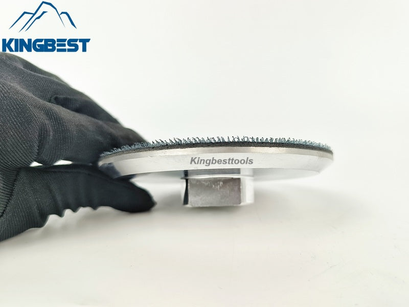 Aluminum Becker/Sticker/Support for Polishing Pads