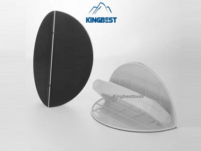 Multifunctional Semi-Circular Angle Sanding Sandpaper Tool with Sandpaper free shipping