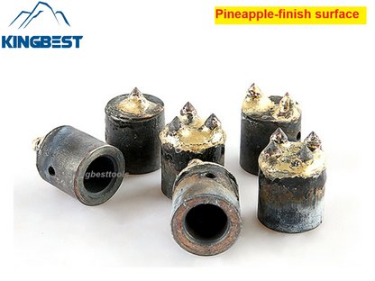 Special alloy chisel head for pneumatic hammer Bushhammered Head