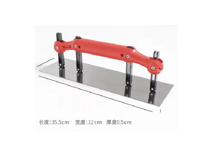 Stainless steel adjustable arc trowel and arc scraper-free shipping A01