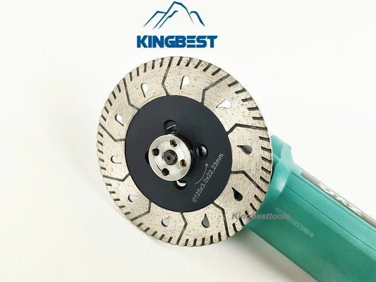 Black Diamond Saw Blade with Flange for Slotting and Grinding